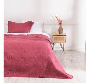 Quilt Cordoba lisa 1.5 P Burdeo
