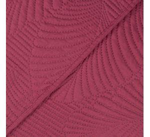 Quilt Cordoba lisa 1.5 P Burdeo