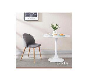 Pack 4 Sillas Sitial Acolchados Nordico Bread - Gris