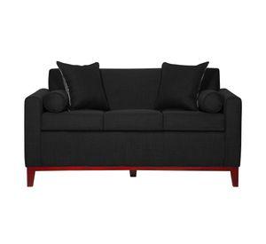 SOFA 3 CUERPOS MARLEY NEGRO