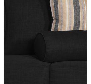 SOFA 3 CUERPOS MARLEY NEGRO