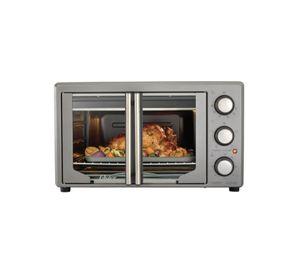 Horno con freidora de aire Oster® de 42 litros, puertas francesas 1700W, TSSTTV42FDMAFNS