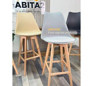 Pack 4 Taburetes Tulip Wood 66 cm