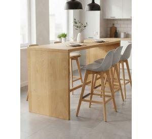 PACK 4 TABURETES O PISOS TERRY BASE MADERA 61 CM