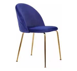 SILLA O SITIAL GOLD II PARA COMEDOR ACOLCHADA CON PATAS DORADAS Y UN ELEGANTE DISEÑO DE DIAMANTE