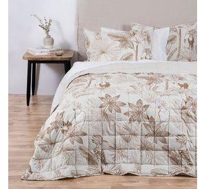 Quilt Est Birds 2 pl Camel