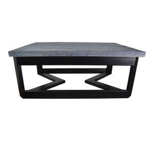 Mesa de centro Industrial Flecha Grafito