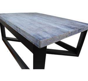 Mesa de centro Industrial Flecha Grafito