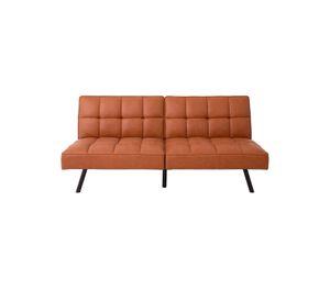 SOFA CAMA SUAVE TATAMI LUX COLOR CARAMELO
