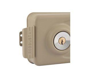 CERRADURA SOBREP POLI ROBBUSTA 7200 AJUST BEIG