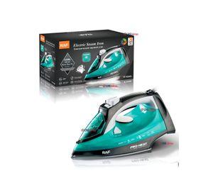 Plancha A Vapor Base de Ceramica RAF 2200W de Potencia