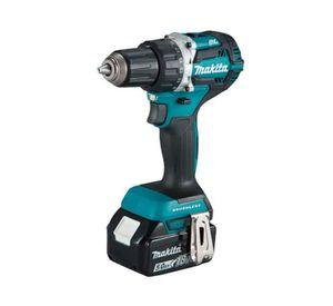 TALADRO ATORNILLADOR MAKITA 13MM 2 VELOCIDADES VALIABLES INCLUYE 2 BATERIA 3.0 AH Y CARGADOR