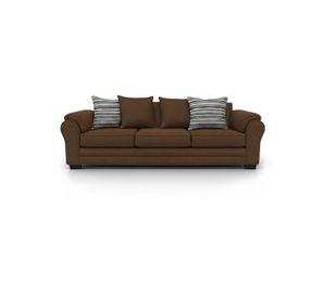 Sofá 4 Cuerpos XL Con Resorte Estructural Grandón Chenille