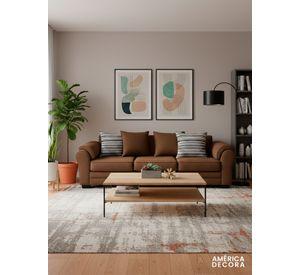 Sofá 4 Cuerpos XL Con Resorte Estructural Grandón Chenille