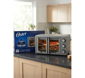 Horno con freidora de aire Oster® de 42 litros, puertas francesas, TSSTTV42FDMAFNS