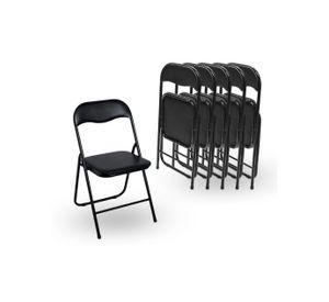 Set x6 Sillas Plegables Kano Livianas y Portátiles Eventos