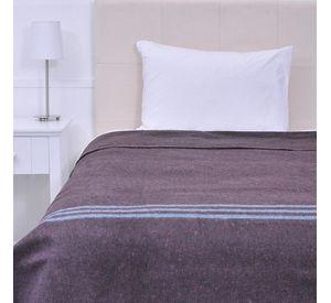 Frazada Termica Single Lineas Morado