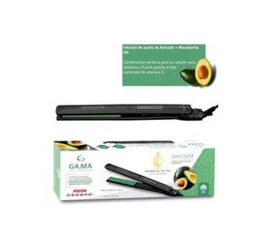Plancha Alisadora de Pelo Gama Elegance Avocado Led Negro
