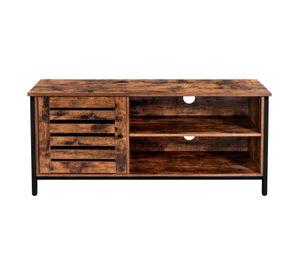 RACK PARA TV 110CM METALICO TRAVIS SIMIL MADERA VINTAGE