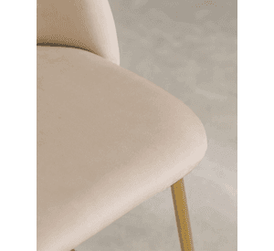PISO TABURETE DE BAR 66 CM DELUXE GOLD TAPIZ TERCIOPELO