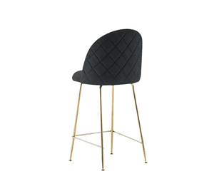 PISO TABURETE DE BAR 66 CM DELUXE GOLD TAPIZ TERCIOPELO
