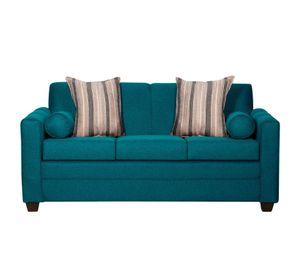 SOFA TRES CUERPOS LULU TURQUESA LINO