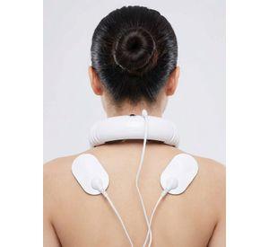Masajeador Electro Estimulador Cervical y Cuello Recargable 2 Electrodos