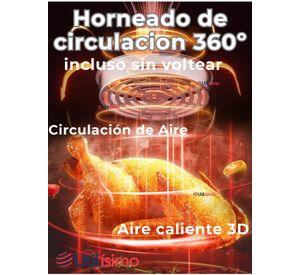 Freidora De aire Ventana De Vidrio Capacidad 12 Litros 1700W de Potencia