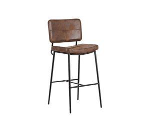 SILLA DE BAR ACOLCHADA 68 CM COFFEE