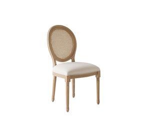 Silla de Comedor Madera Acolchada Monarca