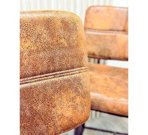SILLA DE BAR ACOLCHADA 68 CM COFFEE