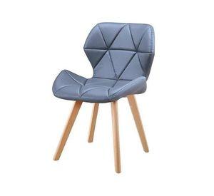 SILLA ACOLCHADA RADAR WOOD AVIADOR MARIPOSA PATAS MADERA ASIENTO ECOCUERO