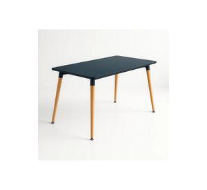 Mesa de Comedor 120x80 Rectangular - Negra