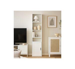 Librero MultiStore con Puerta - Blanco
