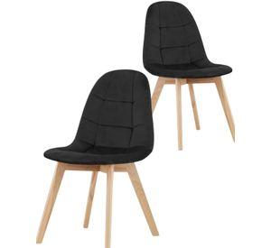 PACK 2 SILLAS CAPITONE PARA COMEDOR TAPIZADO EN LINO