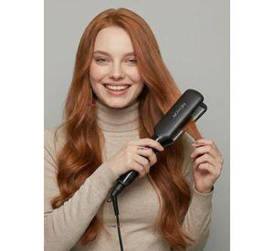 Plancha Alisadora De Cabello Revlon Placas De Cerámica RVST2182 Alaciadora Negra