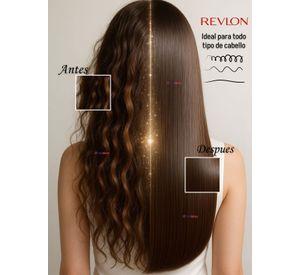 Plancha Alisadora De Cabello Revlon Placas De Cerámica RVST2182 Alaciadora Negra