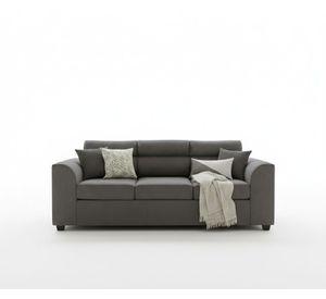 sofa pufa 3 cuerpos fancy hogar