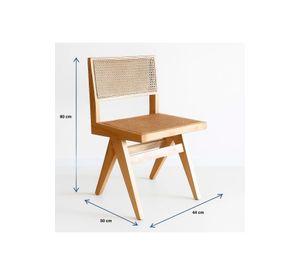 Pack de 2 Sillas Savia de Rattan - Natural