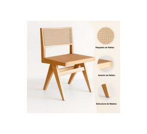 Pack de 2 Sillas Savia de Rattan - Natural