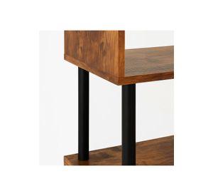 Estantería Decorativa 4 Niveles ZigZag Rack 24x38x124.5