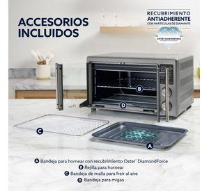 Horno Con Freidora Aire Oster 42 Lt Digital Tssttv42fddafns