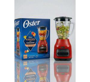 Licuadora Oster® con vaso de vidrio 6 velocidades más pulso 800 Watts 1,5Litros
