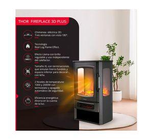 Chimenea Electrica Thorben FirePlace 3D Plus 2000W