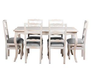 Comedor 6 Sillas Normando 90x160