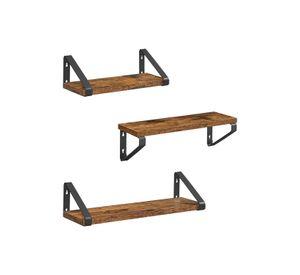 REPISAS FLOTANTES RUSTIC - 3 PIEZAS