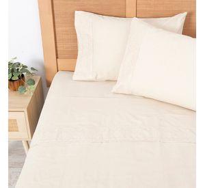 Sabana Broderie Geo 2 P Crudo