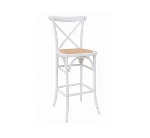 Taburete Crossback de Madera 66 cm
