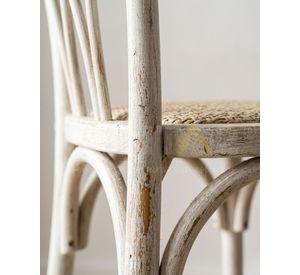 Taburete Crossback de Madera 66 cm