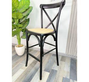 Taburete Crossback de Madera 66 cm